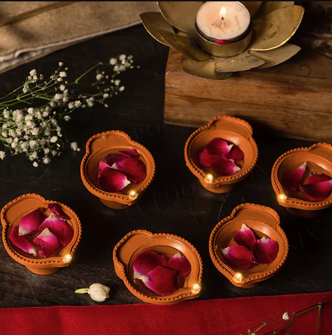 LED Light Water Sensor Diyas - Droplaza™