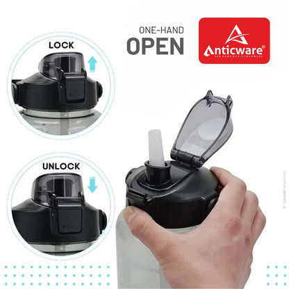 Motivational Water Bottle, 2000 ml (2L)