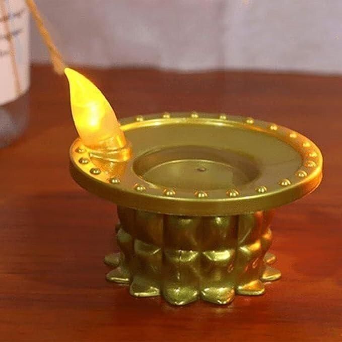 Water Pouring  Diya Led Light- Droplaza™