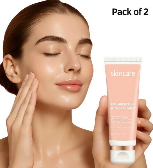 Collagen Night Wrapping Peel Off Mask Pack of 2