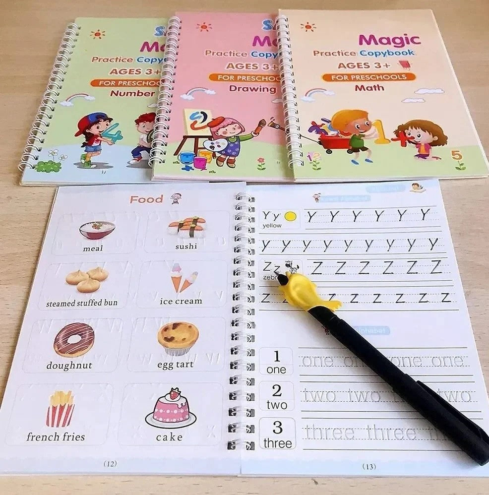 Sank Magic Practice Copybook - Droplaza™